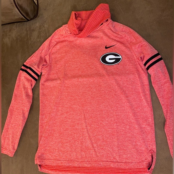 Women’s Small Nike Georgia cowlneck dri-fit pullover - Picture 1 of 6